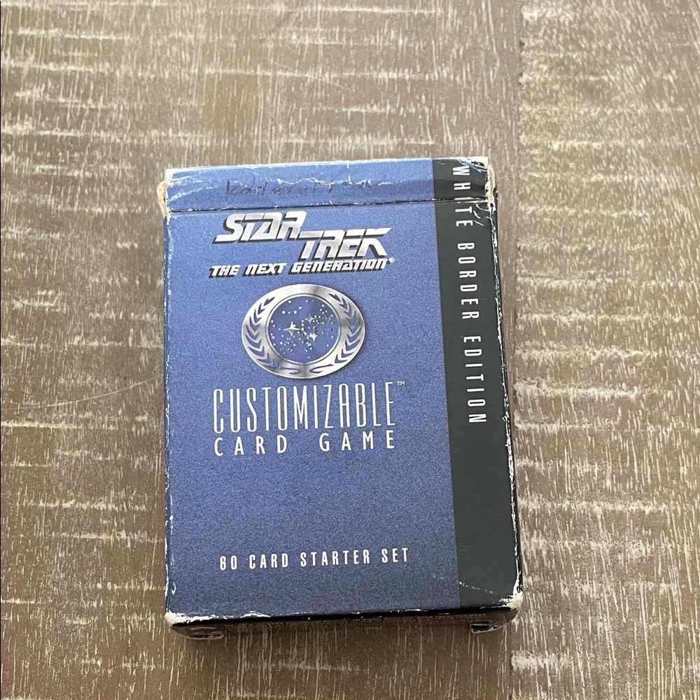 Vintage Star Trek The Next Generation Customizable Card Game